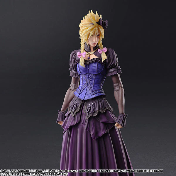 Cloud Strife Figure Dress ver. Final Fantasy VII Remake PLAY ARTS KAI - Image 4