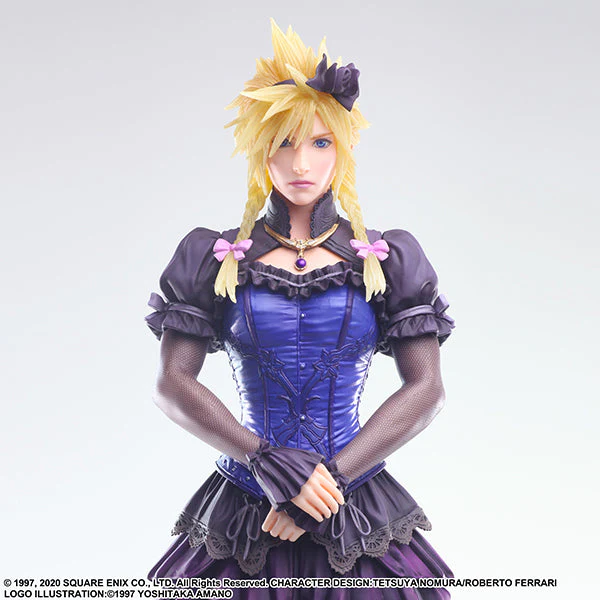 Cloud Strife Figure Dress ver. Final Fantasy VII Remake STATIC ARTS - Image 5