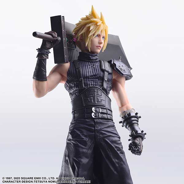 Cloud Strife Figure Final Fantasy VII Remake STATIC ARTS - Image 5