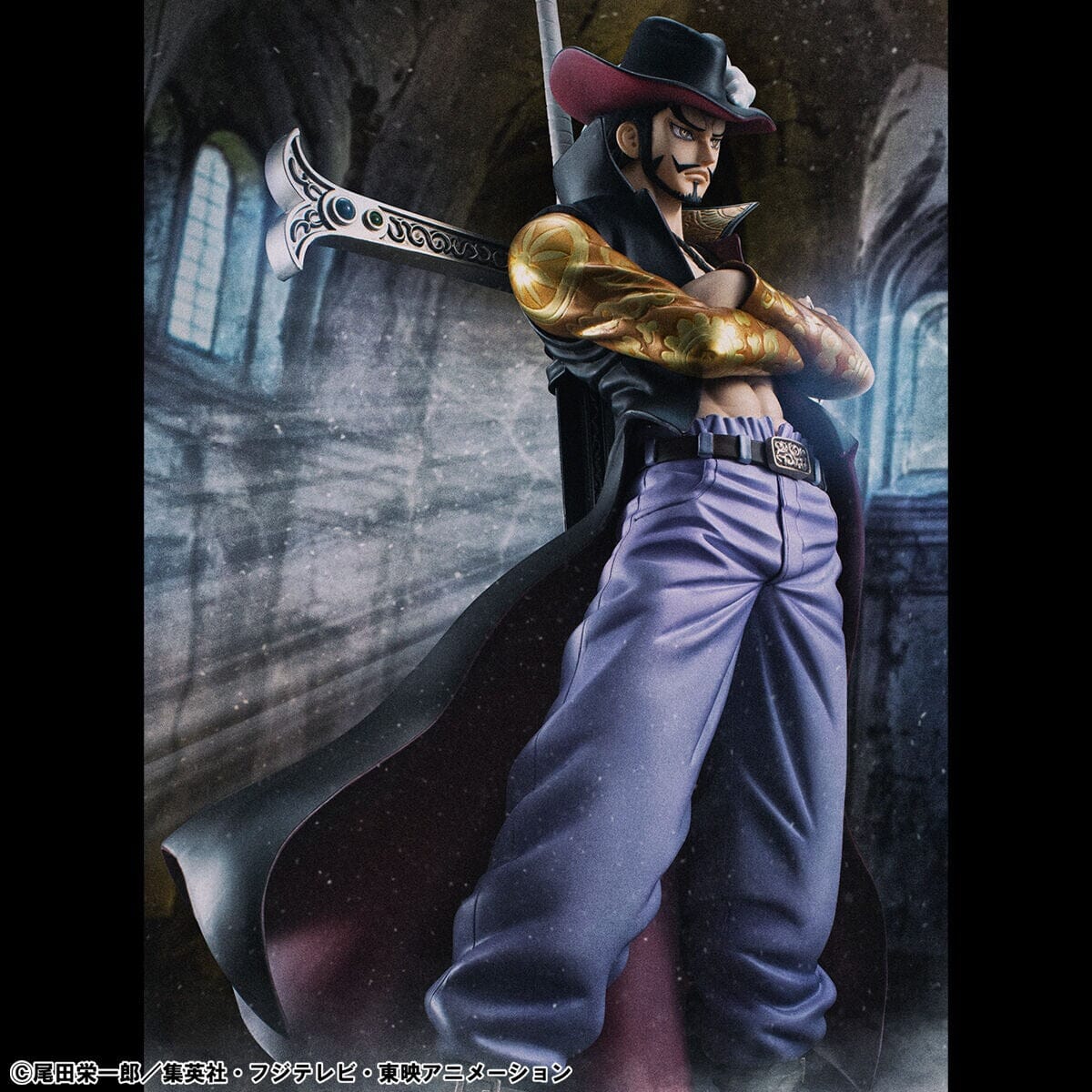 Dracule "Hawk Eyes" Mihawk Ver.R Figure Portrait.Of.Pirates SA-LIMITED - ONE PIECE - Image 23