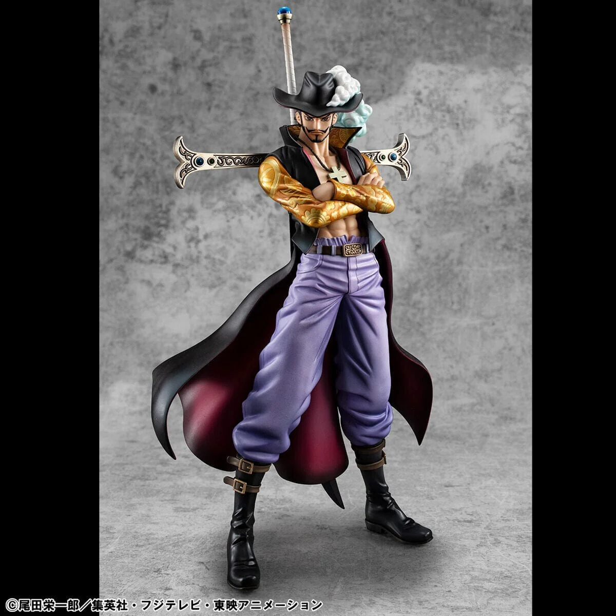 Dracule "Hawk Eyes" Mihawk Ver.R Figure Portrait.Of.Pirates SA-LIMITED - ONE PIECE - Image 3