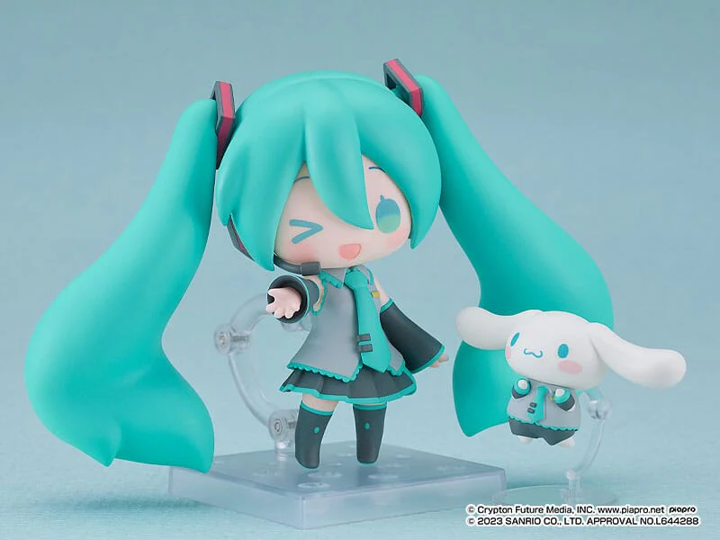 Hatsune Miku: Cinnamoroll Nendoroid Figure Hatsune Miku x Cinnamoroll Collaboration Ver. [Good Smile Company] - Image 3