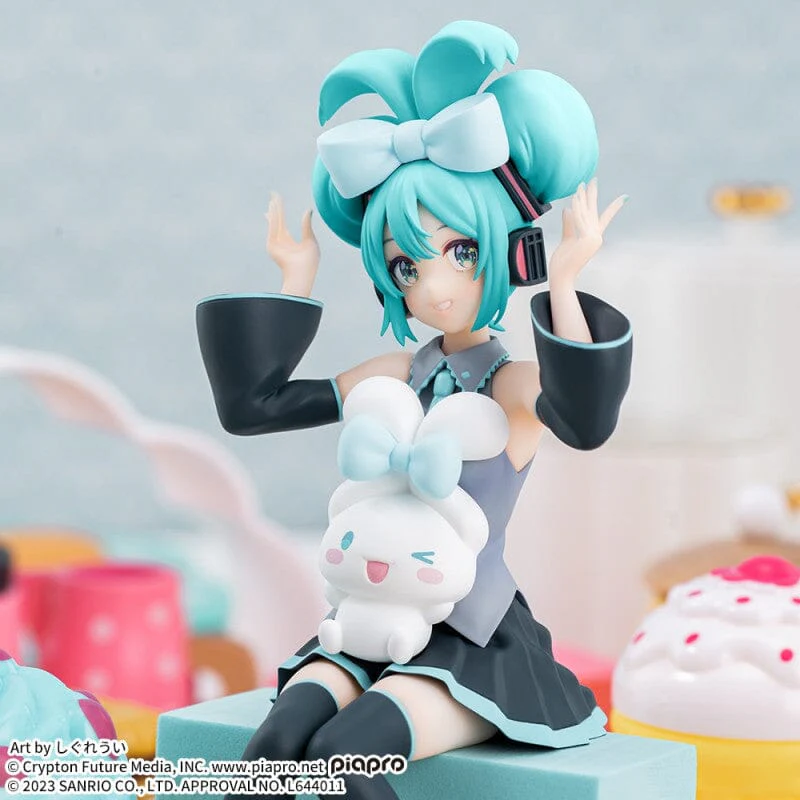 Hatsune Miku Figure Series Chokonose "Hatsune Miku x Cinnamoroll" (Prize Figure) - Image 5