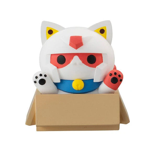 Mobile Suit Gundam MEGA CAT PROJECT Figure Gundam Mobile Suit Nyandam Earth Federation Force da Nya-! (8Pcs/BOX) - Image 6