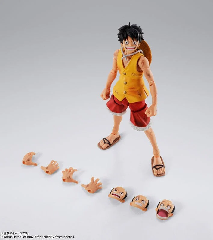 Monkey D. Luffy S.H.Figuarts Figure "Summit War of Marineford" - ONE PIECE - Image 11