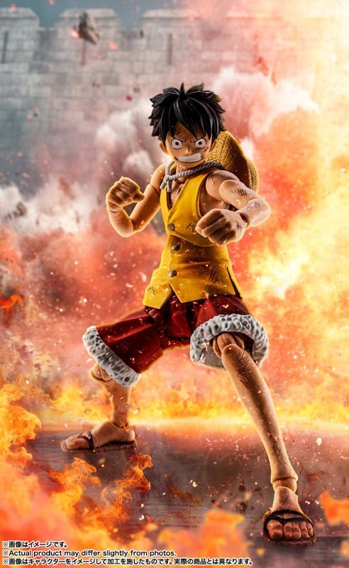 Monkey D. Luffy S.H.Figuarts Figure "Summit War of Marineford" - ONE PIECE - Image 12