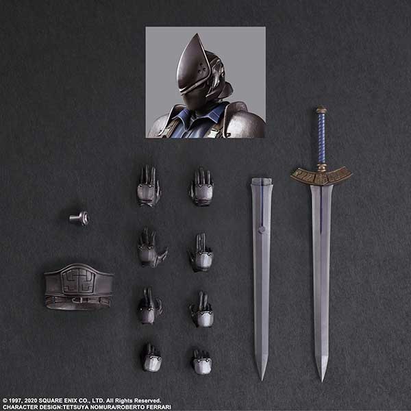 Roche Figure Final Fantasy VII Remake PLAY ARTS KAI - Image 3