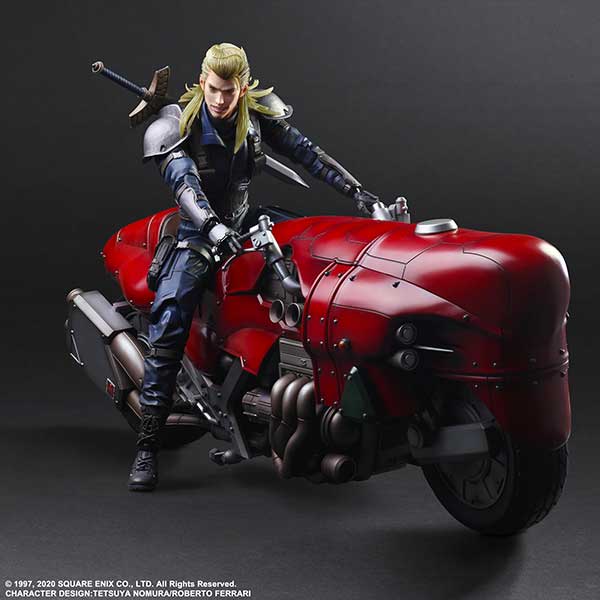 Roche & motorcycle set Figure Final Fantasy VII Remake PLAY ARTS KAI - Image 5