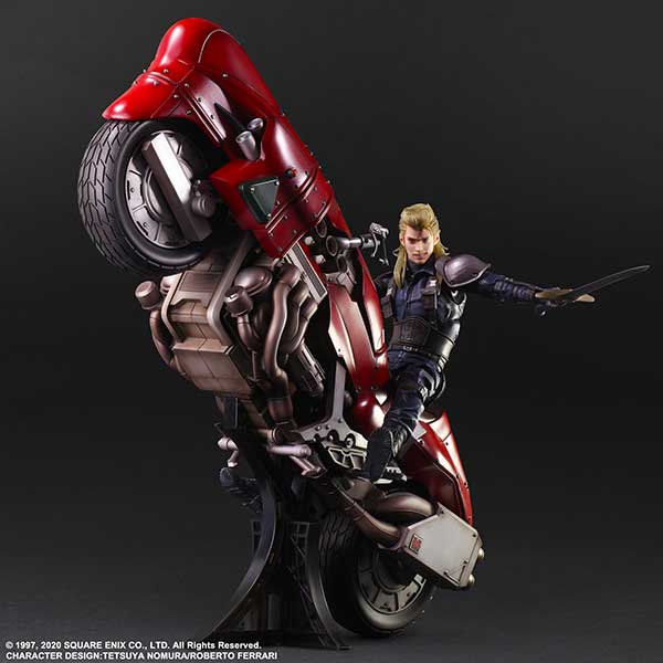 Roche & motorcycle set Figure Final Fantasy VII Remake PLAY ARTS KAI - Image 6