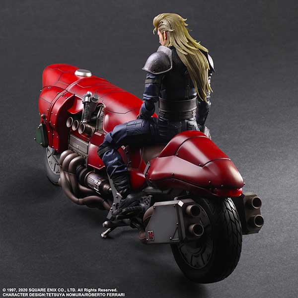 Roche & motorcycle set Figure Final Fantasy VII Remake PLAY ARTS KAI - Image 7