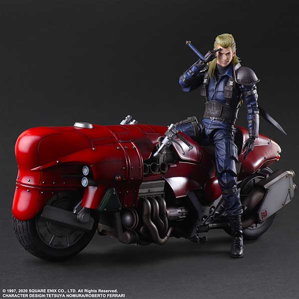 Roche & motorcycle set Figure Final Fantasy VII Remake PLAY ARTS KAI - Image 8