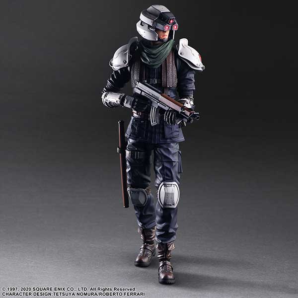 Shinra Security Officer Figure Final Fantasy VII Remake PLAY ARTS KAI - Image 5