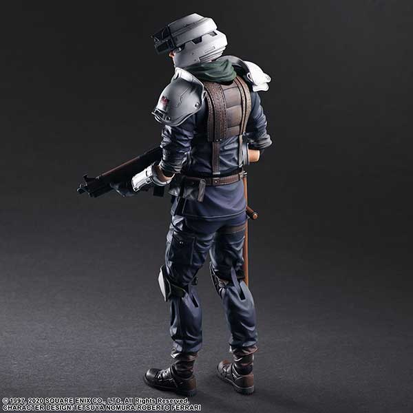 Shinra Security Officer Figure Final Fantasy VII Remake PLAY ARTS KAI - Image 7